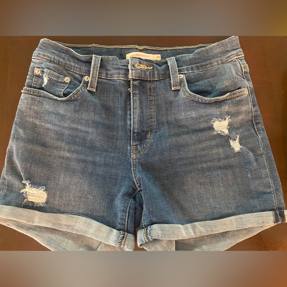 Levi Strauss denim shorts